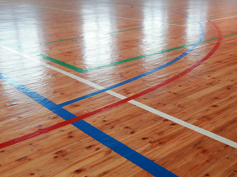 Lines on Indoor Courts