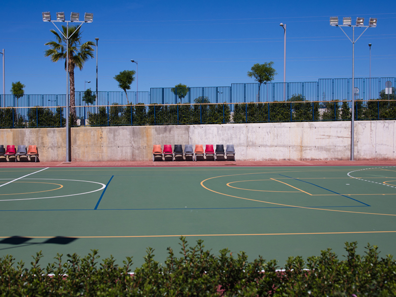 Lines on Hard Courts