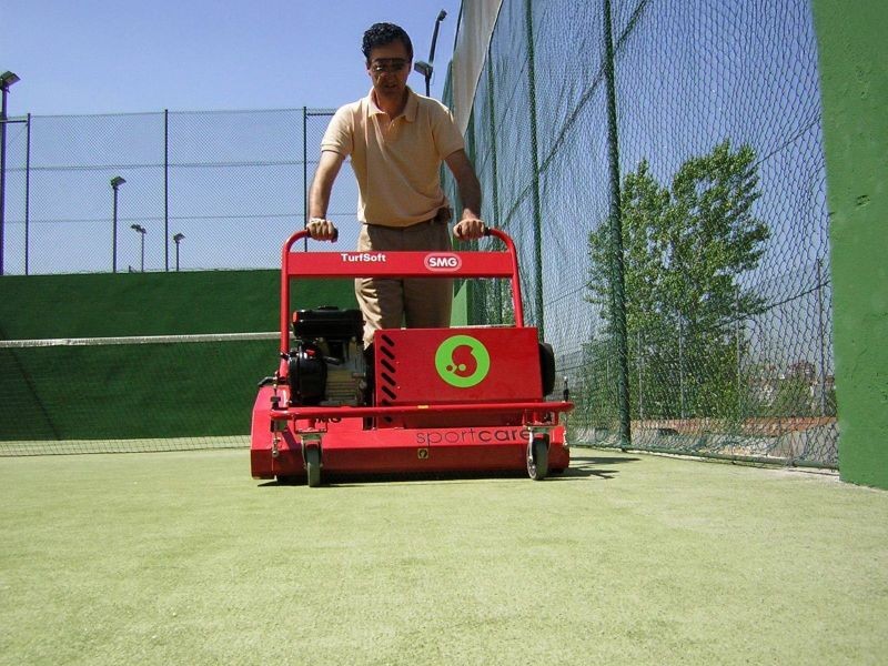 Synthetic Grass Court Scarifying - Web